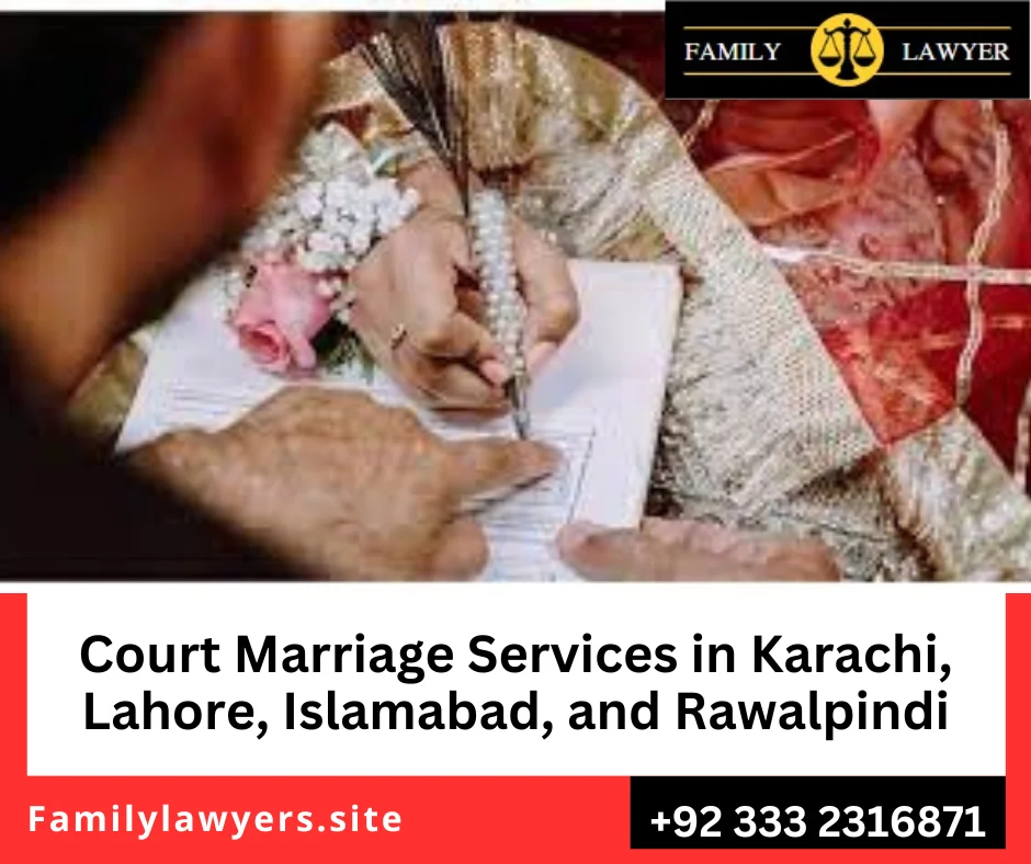 Legal marriage services in Pakistan